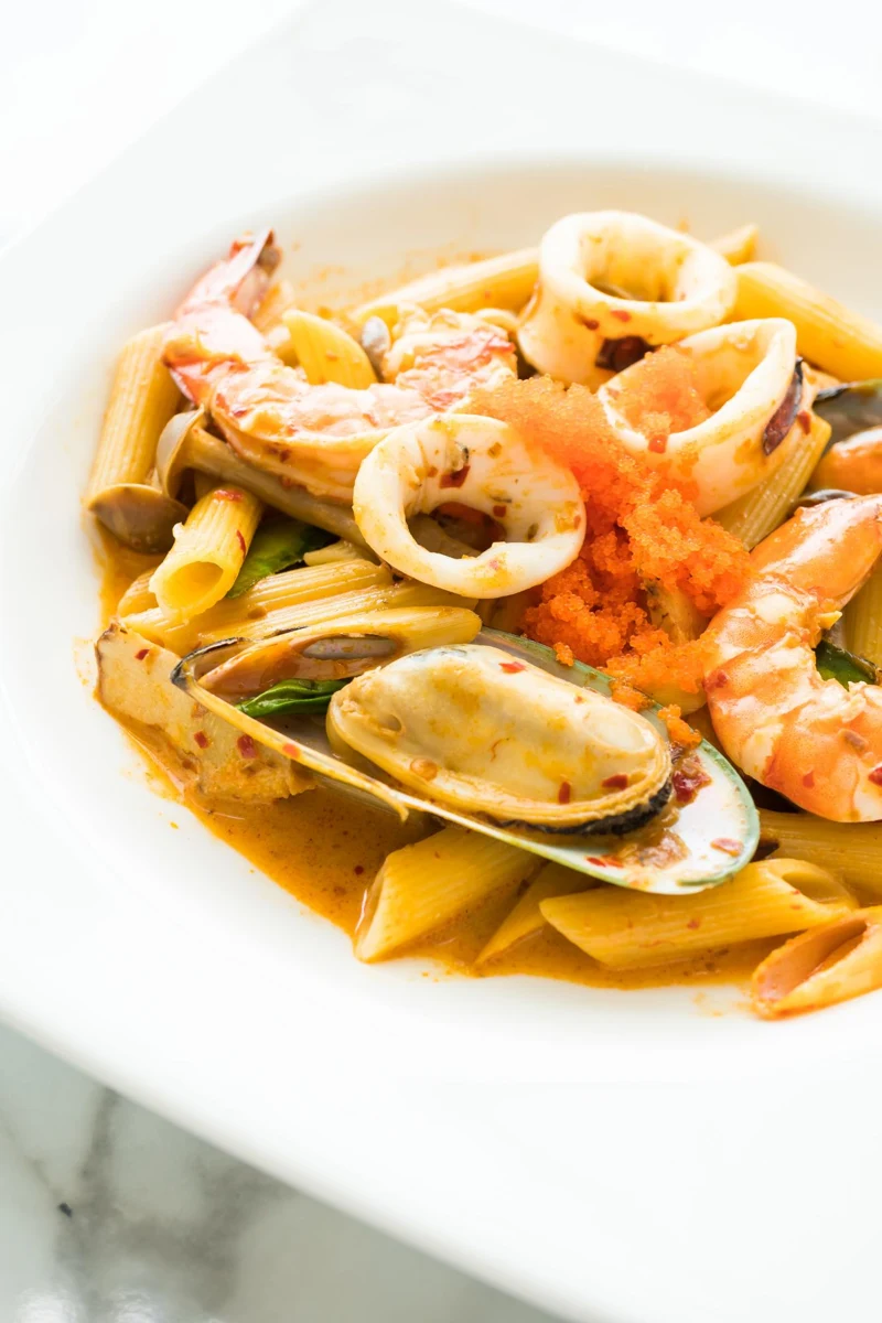 Pasta con frutti di mare